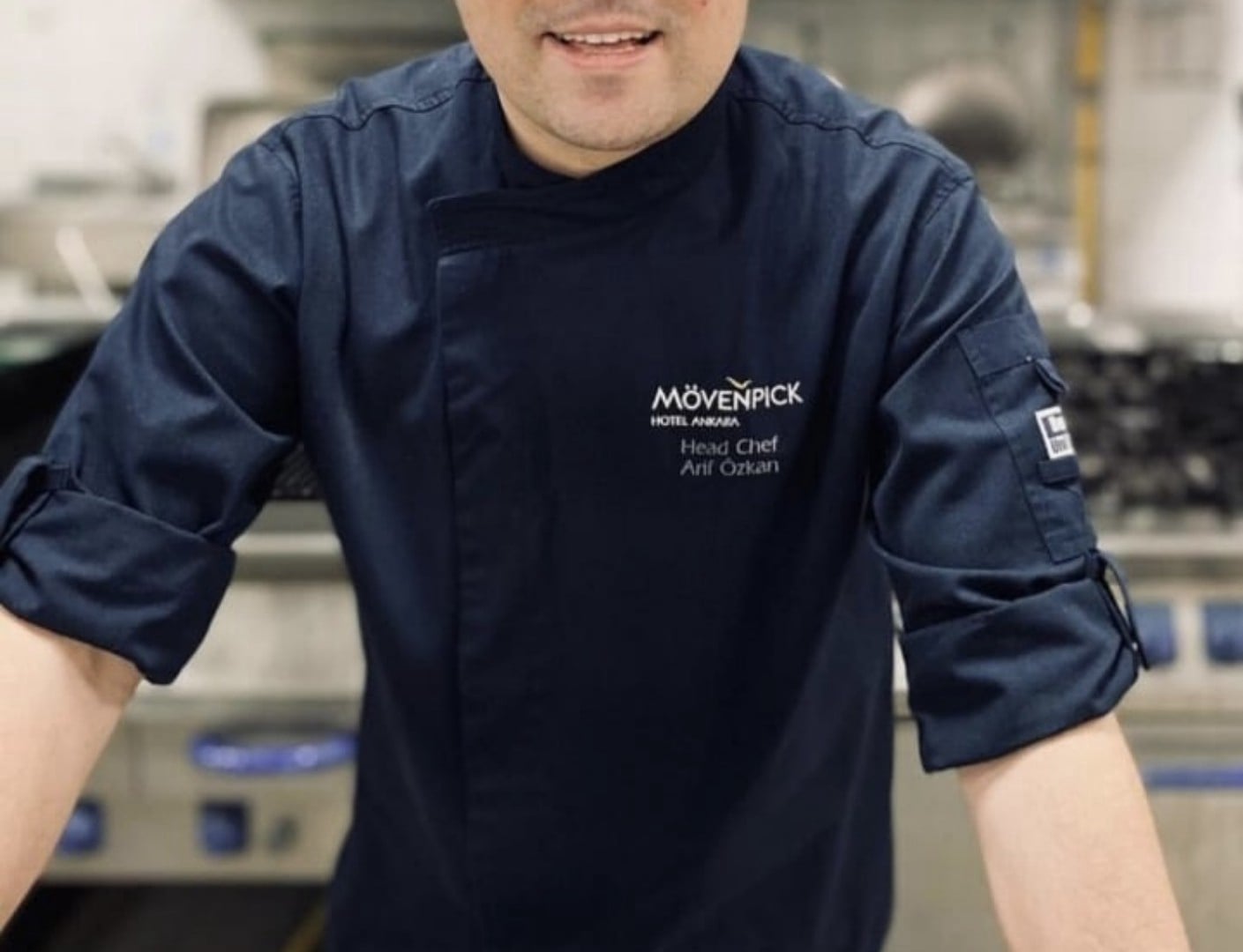 Fine dining chefs in elegant white jackets – Bengiz London - 